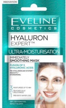 Hyaluron Expert – vyhlazující hydratační pleťová maska Hyaluron