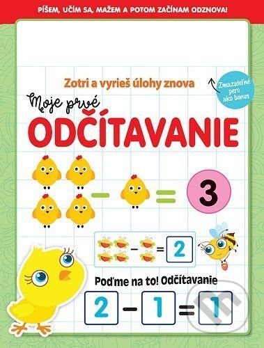 Moje prvé odčítavanie - Zotri a vyrieš úlohy znova - Foni book