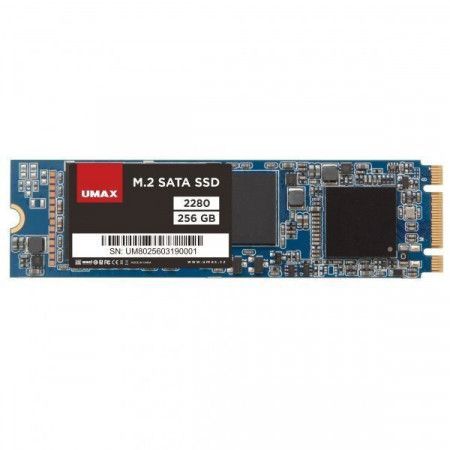 Umax M.2 SATA SSD 2280 256GB, UMM250005