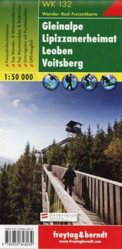 Gleinalpe - Lipizzanerheimat -Leoben - Voitsberg 1 : 50 000(v němčině)