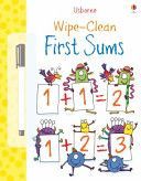 Wipe Clean: First Sums (Greenwell Jessica)(Paperback)