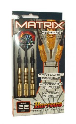 Harrows STEEL MATRIX 5814 Šipky s kovovým hrotem 20g