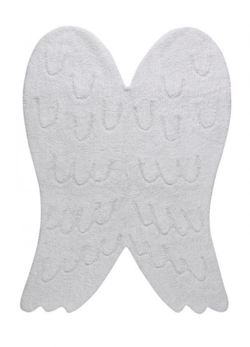 Lorena Canals koberce Ručně tkaný kusový koberec Wings - 120x160 cm Bílá