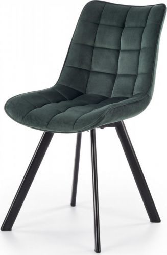 Halmar Jídelní židle K-332 - tmavě zelená