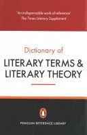 Penguin Dictionary of Literary Terms and Literary Theory (Cuddon J. A.)(Paperback)