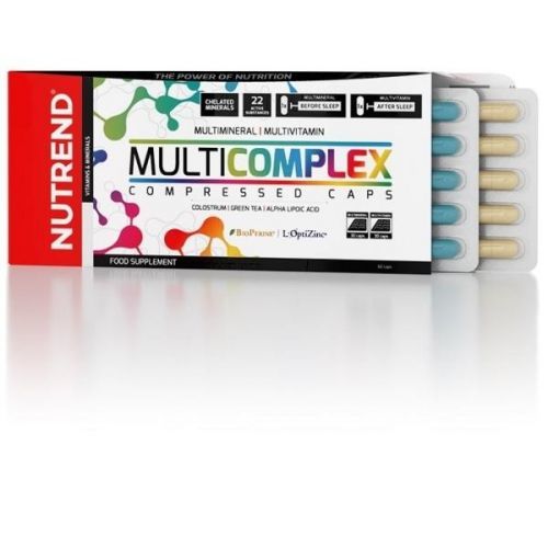 Nutrend Multicomplex Compressed Caps 60 kapslí