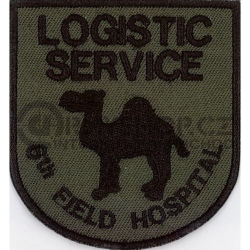 Nášivka: LOGISTIC SERVICE 6th F.H. barevná