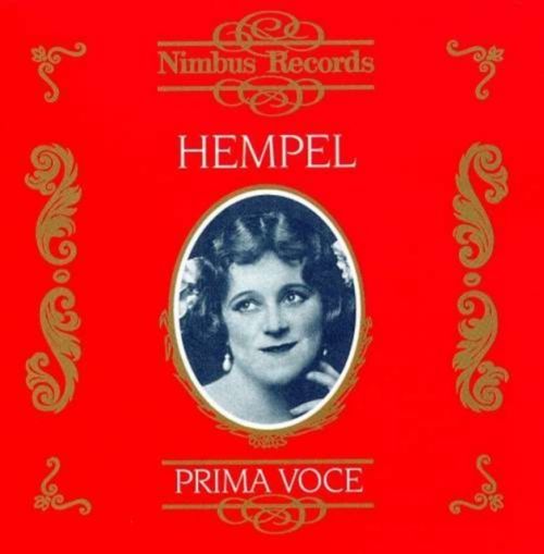 Frieda Hempel (CD / Album)