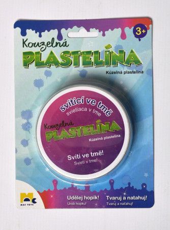 Mac Toys Kouzelná plastelína svítící ve tmě