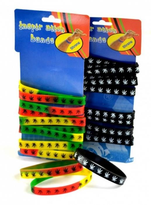 Silikonový náramek - velký - 4043