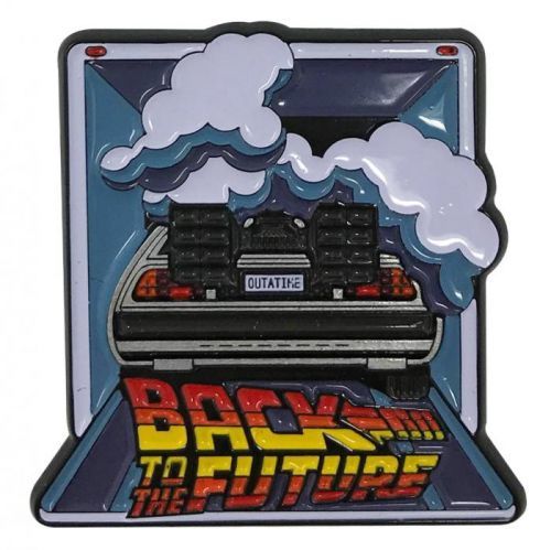 FaNaTtik | Back to the Future - kovový odznak DeLorean