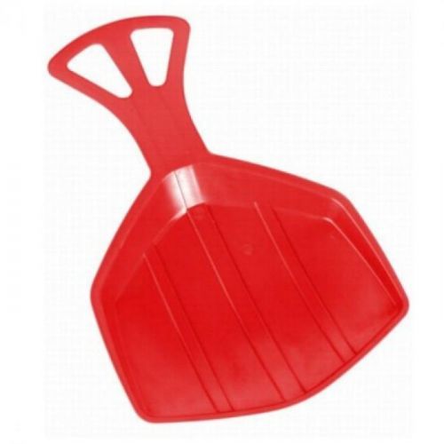 plastový kluzák Pedro sáňkovací lopata ;červená
