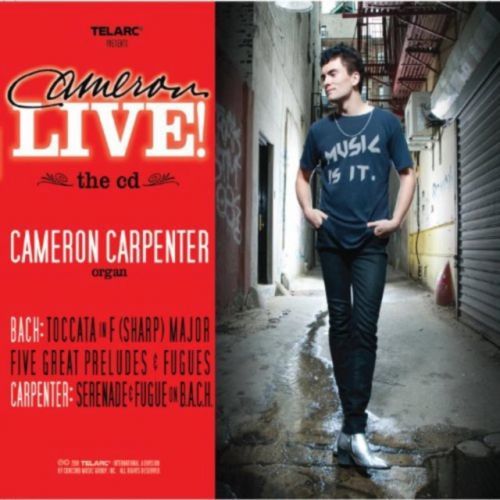 Cameron Carpenter: Cameron Live! (CD / Album with DVD)