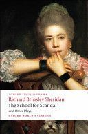 School for Scandal and Other Plays (Sheridan Richard Brinsley)(Paperback)