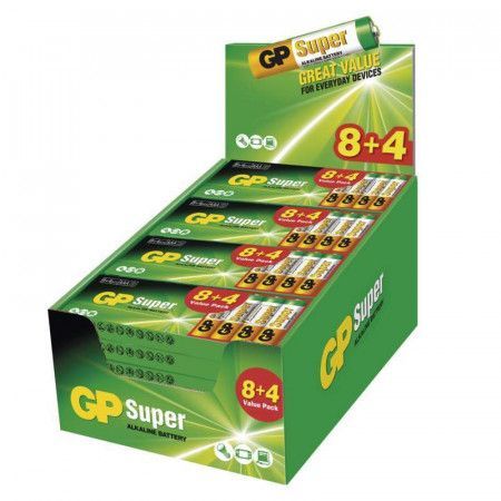 GP Super Alkaline AAA 12ks 10132000126