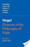 Hegel: Elements of the Philosophy of Right (Hegel Georg Wilhelm Fredrich)(Paperback)