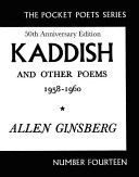 Kaddish and Other Poems 1958 - 1960 (Ginsberg Allen)(Paperback)