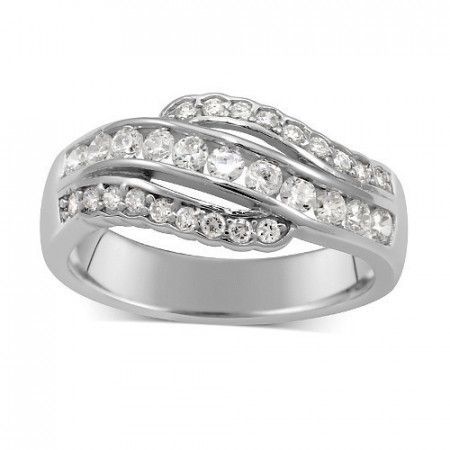 Elegantní stříbrný prsten FLARE JJJR0154-obvod 51 mm, obvod