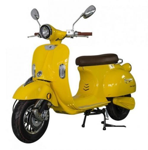 Elektrický motocykl RACCEWAY CENTURY, žlutý-lesklý