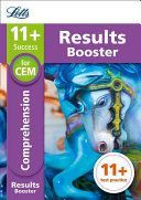 11+ Comprehension Results Booster for the CEM tests: Targeted Practice Workbook (Letts 11+)(Paperback)