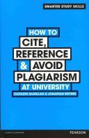 How to Cite, Reference & Avoid Plagiarism at University (McMillan Kathleen)(Paperback)