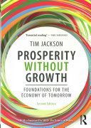 Prosperity Without Growth - Foundations for the Economy of Tomorrow (Jackson Tim)(Paperback)