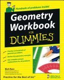 Geometry Workbook For Dummies (Ryan Mark)(Paperback)