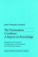 Postmodern Condition - A Report on Knowledge (Lyotard Jean-Francois)(Paperback)