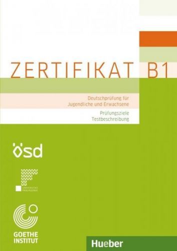 Zertifikat B1. Prfungsziele, Testbeschreibung (Studer Thomas)(Paperback)(v němčině)