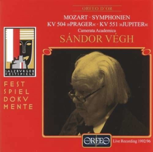Symphonies - Prague and Jupiter (Vegh, Camerata Academica) (CD / Album)
