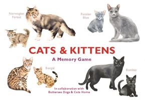 Cats & Kittens - A Memory Game (Illustrations By Marcel G.)(Cards)