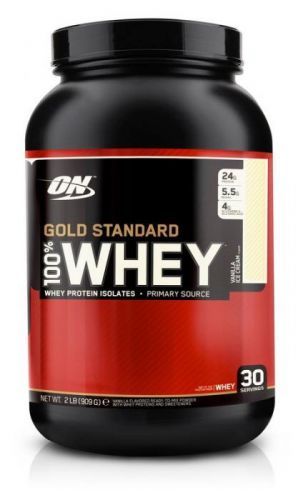 100% Whey Gold Standard Protein - Optimum Nutrition 2270 g Caramel Toffee Fudge