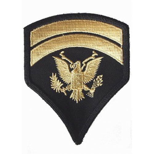 Nášivka: Hodnost US ARMY rukávová Specialist Sixth Class béžová | hnědá