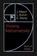 Thinking Mathematically (Mason J.)(Paperback)