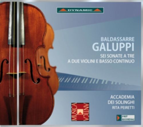 Baldassarre Galuppi: Sei Sonate a Tre a Due Violini E B.c. (CD / Album)