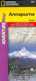 Annapurna-Nepal - Travel Maps International Adventure Map (National Geographic)(Sheet map, folded)