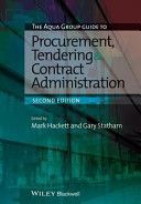 Aqua Group Guide to Procurement, Tendering and Contract Administration (Hackett Mark)(Paperback)