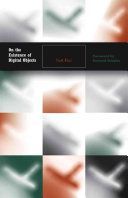 On the Existence of Digital Objects (Hui Yuk)(Paperback)