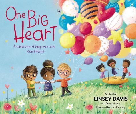 One Big Heart - A Celebration of Being More Alike than Different (Davis Linsey)(Pevná vazba)