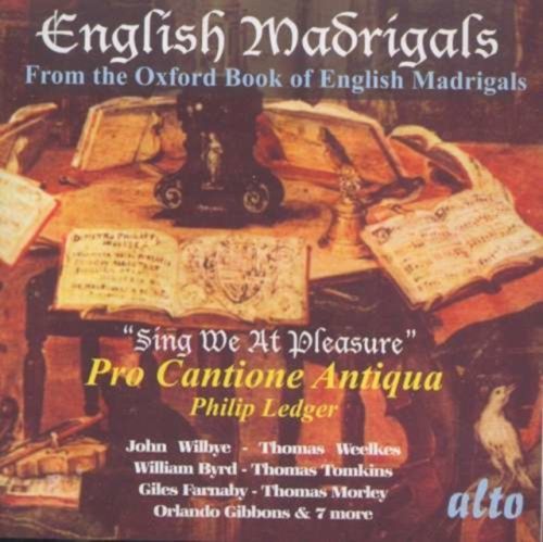 English Madrigals from the Oxford Book of English Madrigals (CD / Album)