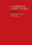 Cambridge Latin Course 1 Student Study Book Answer Key (Cambridge School Classics Project)(Paperback)