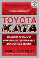 Toyota Kata - Managing People for Improvement, Adaptiveness and Superior Results (Rother Mike)(Pevná vazba)