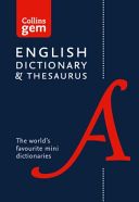 Collins Gem Dictionary and Thesaurus (Collins Dictionaries)(Paperback)