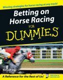 Betting on Horse Racing For Dummies (Eng Richard)(Paperback)