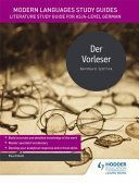 Modern Languages Study Guides: Der Vorleser - Literature Study Guide for AS/A-Level German (Elliott Paul)(Paperback)