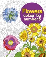 Colour by Number - Flowers (Arcturus Publishing)(Paperback)