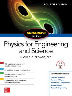 Schaum's Outline of Physics for Engineering and Science, Fourth Edition (Browne Michael)(Paperback / softback)