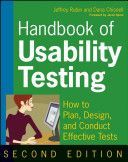 Handbook of Usability Testing - How to Plan, Design, and Conduct Effective Tests (Rubin Jeffrey)(Paperback)