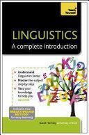 Linguistics: A Complete Introduction: Teach Yourself (Hornsby David)(Paperback)