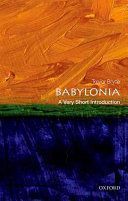 Babylonia: A Very Short Introduction (Bryce Trevor (University of Queensland))(Paperback)